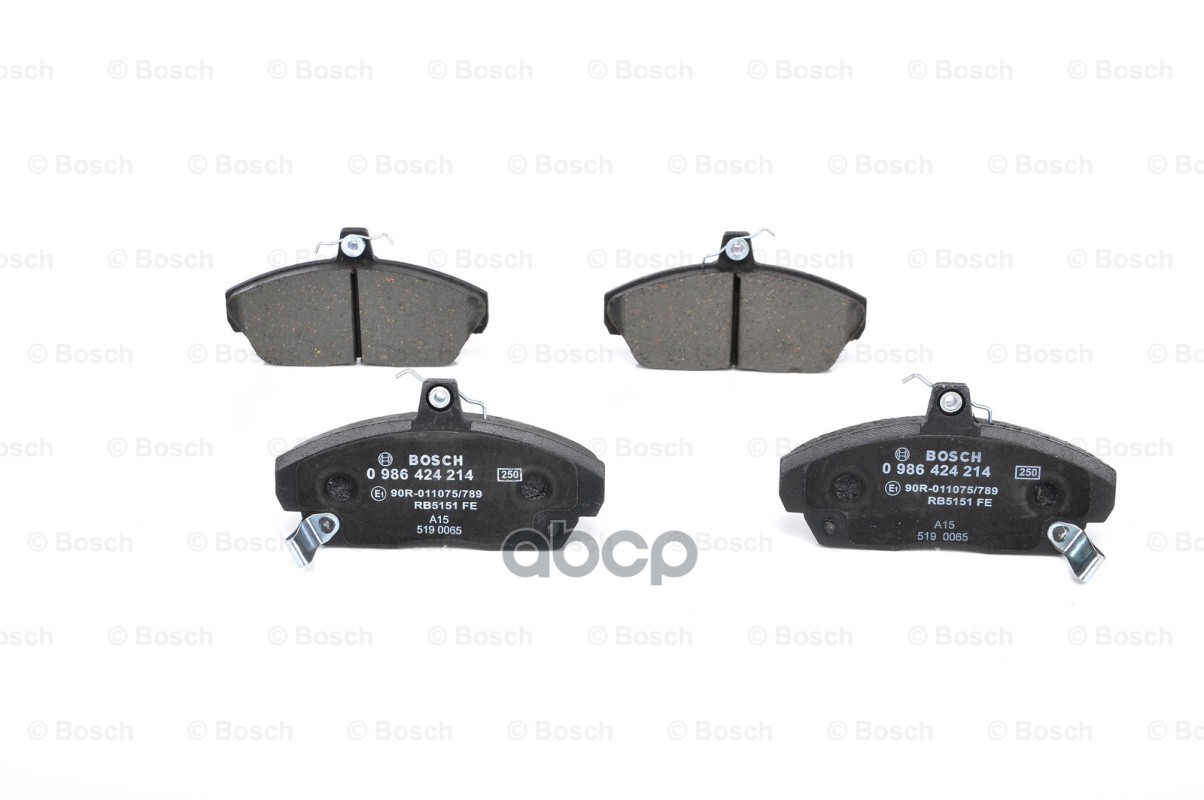 Колодки Тормозные Дисковые | Перед | Bosch арт. 0986424214