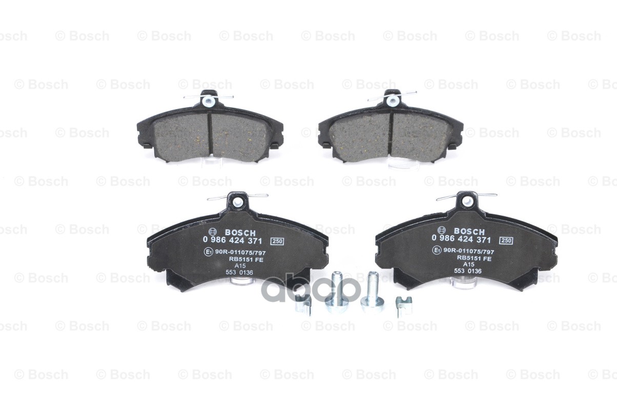 Колодки тормозные дисковые Bosch арт. 0986424371