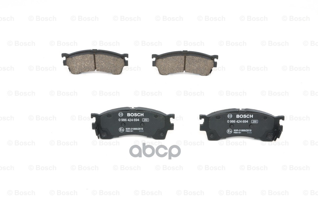 Колодки Тормозные Дисковые | Перед | Bosch арт. 0986424694