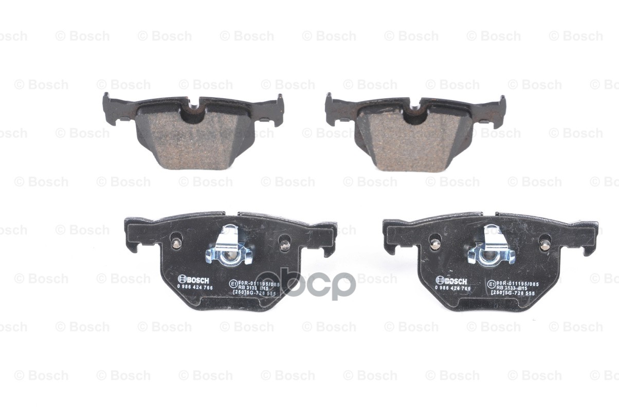 Колодки тормозные дисковые зад Bosch арт. 0986424766