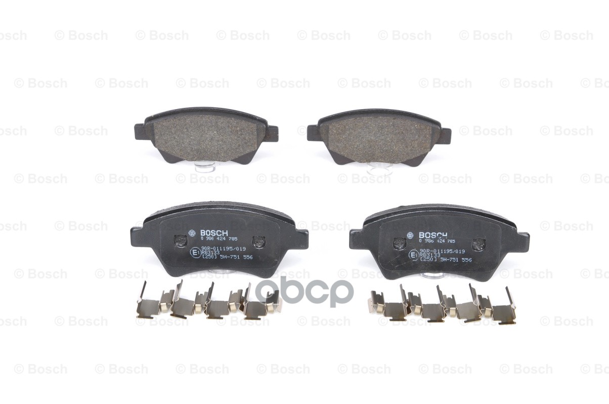 Колодки Тормозные Дисковые | Перед | Bosch арт. 0986424785