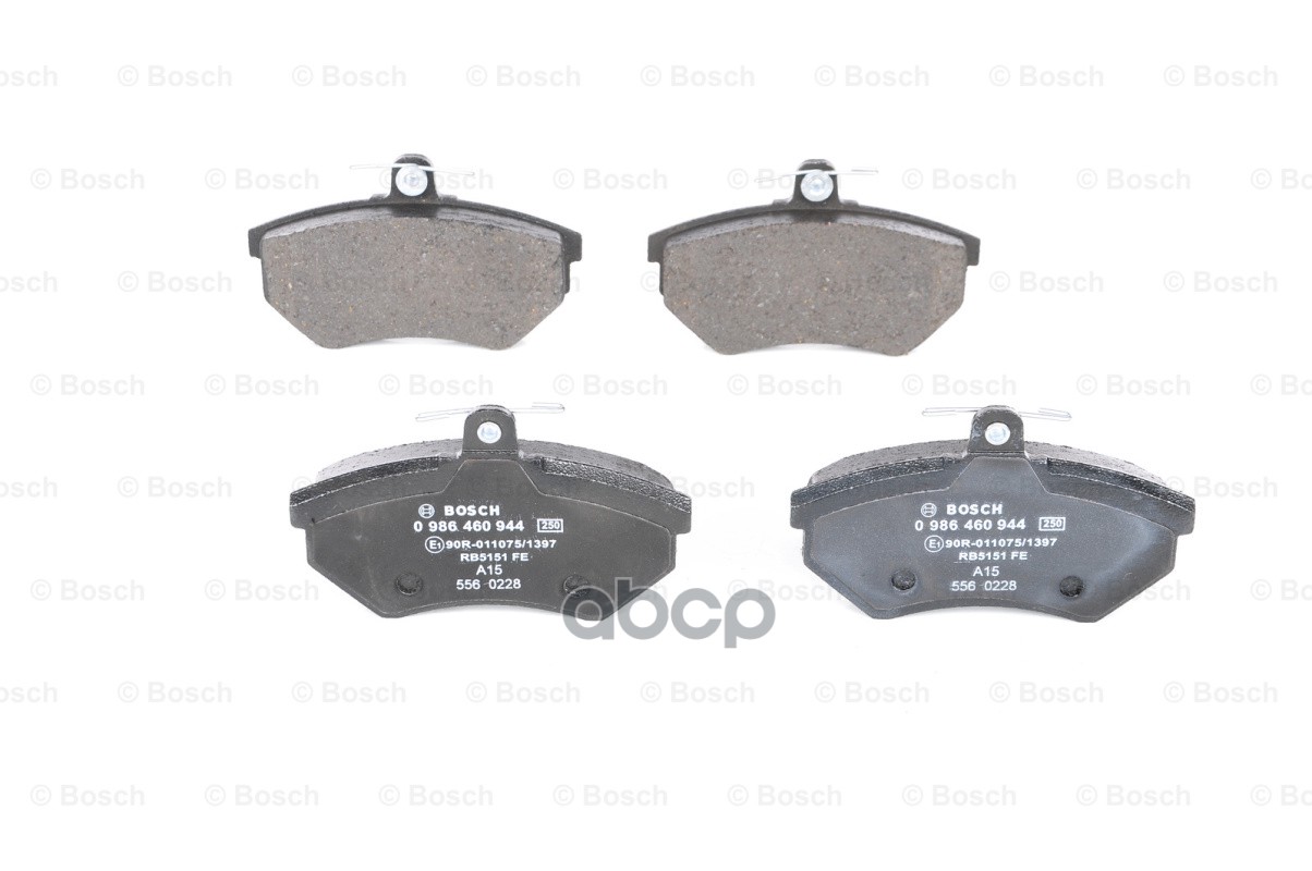 Колодки Тормозные Дисковые | Перед | Bosch арт. 0986460944