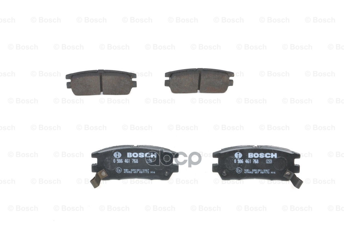 Тормозные Колодки 0986461768 Bosch арт. 0986461768