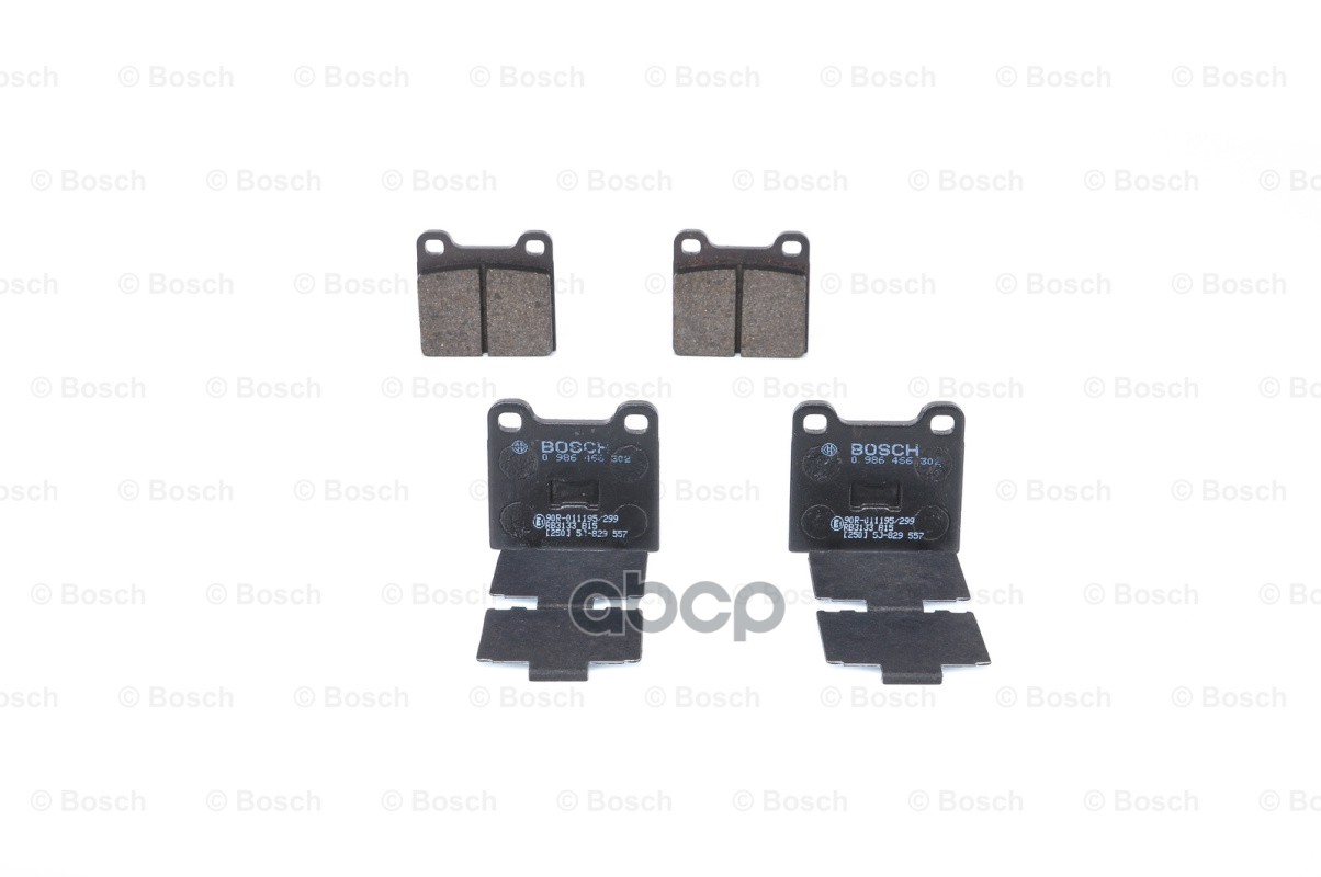 Колодки тормозные дисковые Bosch арт. 0986466302