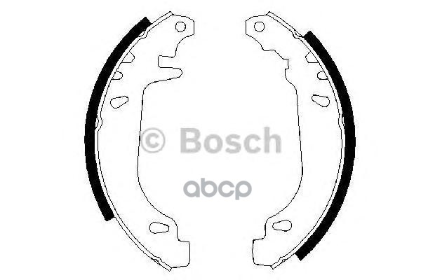 Колодки Тормозные Барабанные Renault: 19 I 88-94, 19 Ii 91-01, 21 89-94, Clio I 90-98, Twingo I 93- Bosch арт. 0986487272