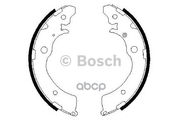 Тормозные Колодки 0986487440 Bosch арт. 0986487440