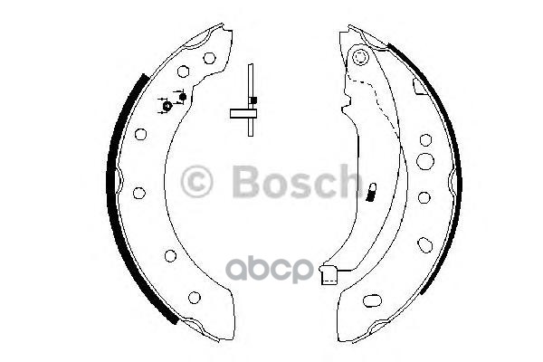 Заменен На Xbs-0986487816!!! Тормозные Колодки Bosch арт. 0986487672