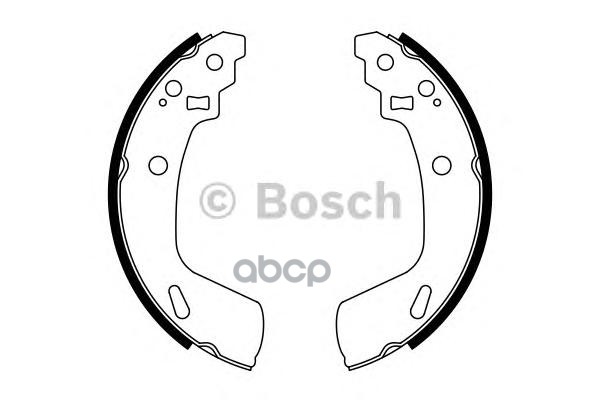 Колодки Тормозные Барабанные    | Зад | Bosch арт. 0986487775