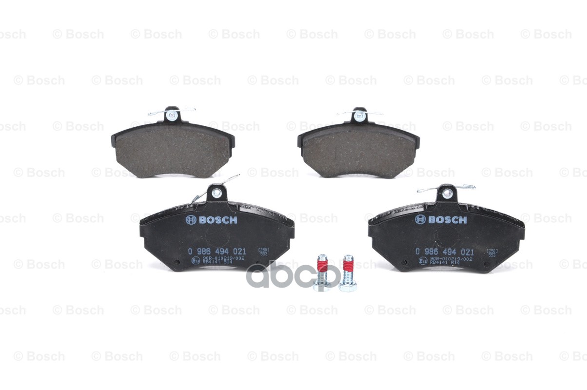 Колодки тормозные дисковые перед Bosch арт. 0986494021