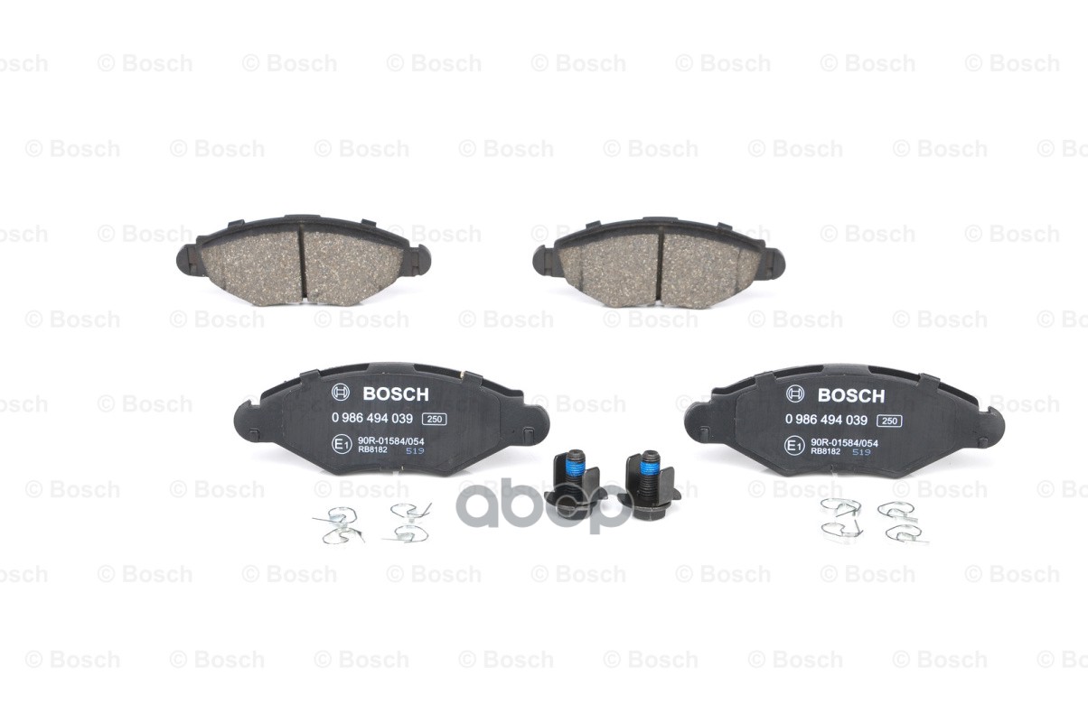 Колодки Тормозные Дисковые Передн Peugeot: 206 Sw (2E/K) 1.1/1.4/1.4 Hdi 02-, 206 Van 1.4 Hdi/1.9 D 99-, 206 Наклонная Задняя...