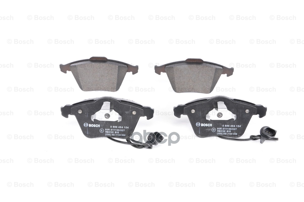 Колодки Тормозные Дисковые Передн Audi: A4 (8Ec, B7) 2.0 Tfsi/2.0 Tfsi Quattro/2.5 Tdi/2.7 Tdi/3.0/3.0 Tdi Quattro/3.0 Quattr...