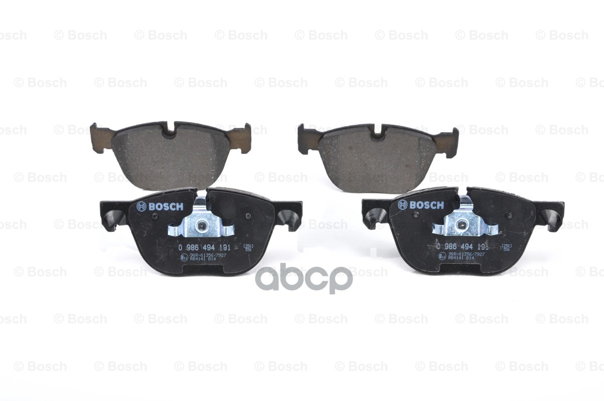 Тормозные колодки передние 0986494191 Bosch арт. 0986494191