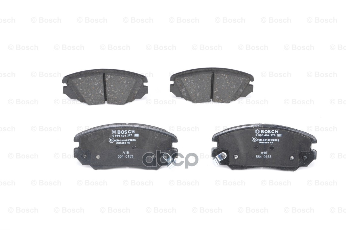 Колодки Тормозные Дисковые Передн Chevrolet: Malibu (V300) 2.0 D/2.4 12-  Opel: Insignia 1.4/1.4 Lpg/1.6/1.6 Sidi/1.6 Turbo/1...