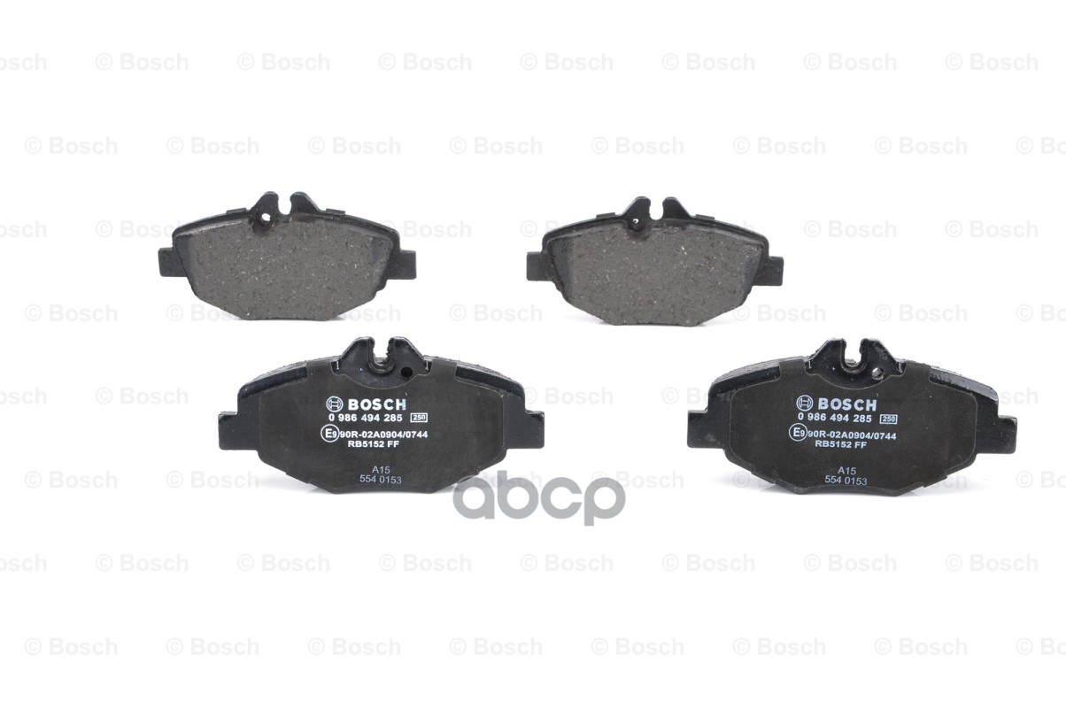 Колодки Тормозные Дисковые Передн Bosch арт. 0986494285