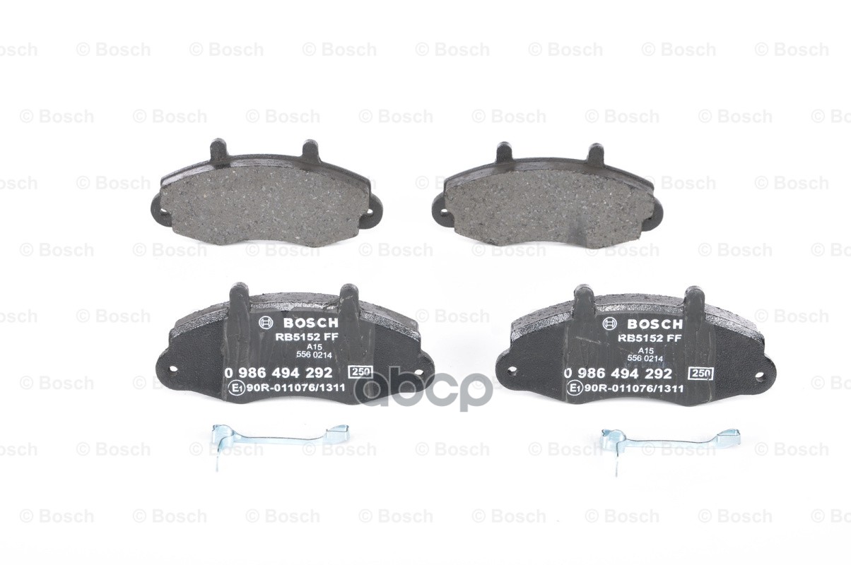 Колодки Тормозные Дисковые | Перед | Bosch арт. 0986494292
