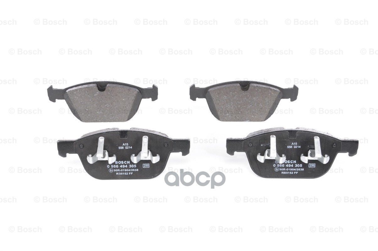 Колодки Тормозные Дисковые Перед Bosch арт. 0986494305