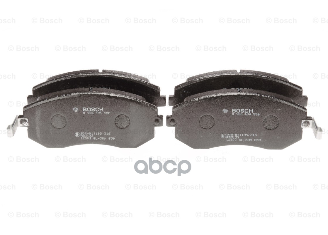 Колодки Тормозные Дисковые Перед Bosch арт. 0986494558