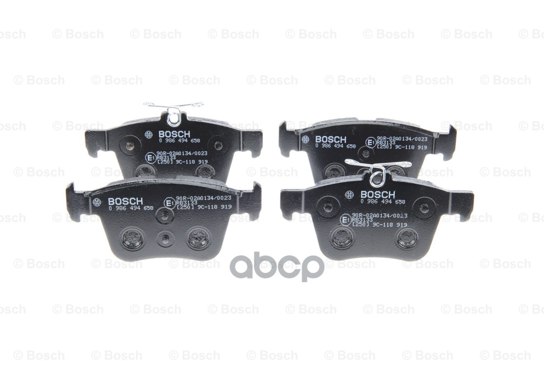 Колодки тормозные дисковые зад Bosch арт. 0986494658