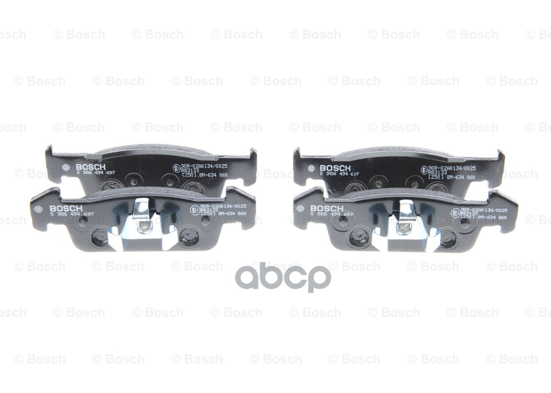 Колодки тормозные дисковые перед Bosch арт. 0986494697
