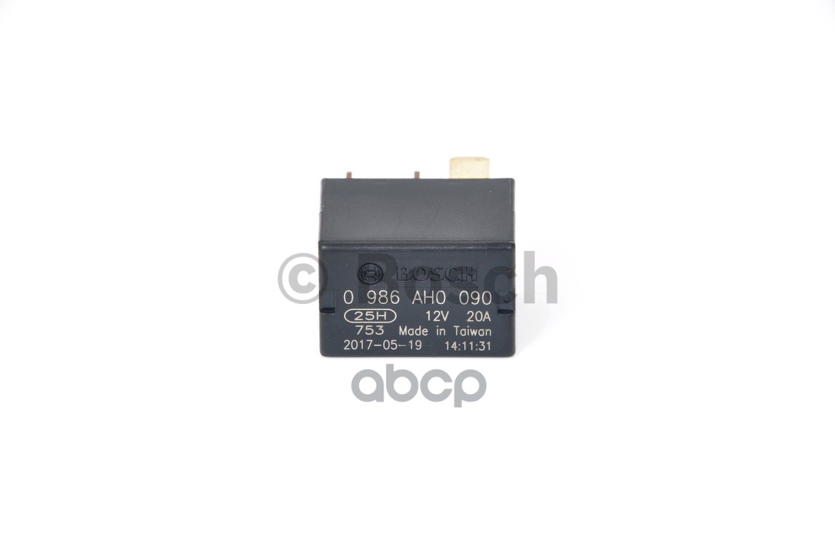 Реле 12V 20A 0986AH0090 Bosch арт. 0986AH0090