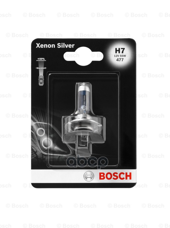 Лампа [1Шт] H7 Xenon Silver 12V [Блистер] 1987301069 Bosch арт. 1987301069