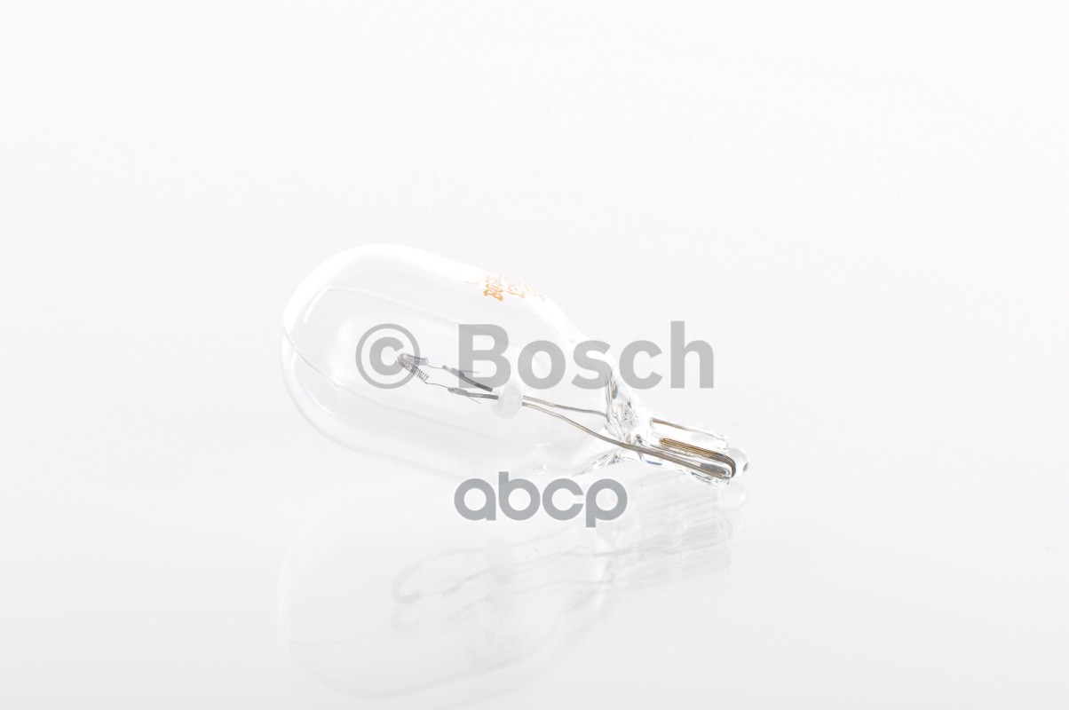 Лампа накаливания сигнальная W16W W2.1x9.5d Pure light 12V 16W картон 10шт цена за 1шт Bosch арт. 1987302205