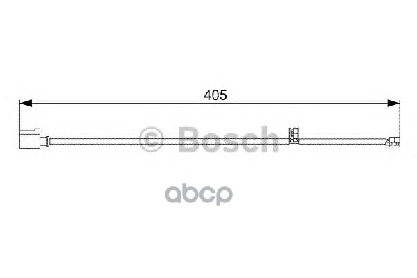 Датчик Износа Тормозных Колодок Bosch арт. 1987473025