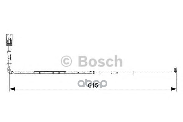 Датчик износа тормозных колодок Bosch арт. 1987473056