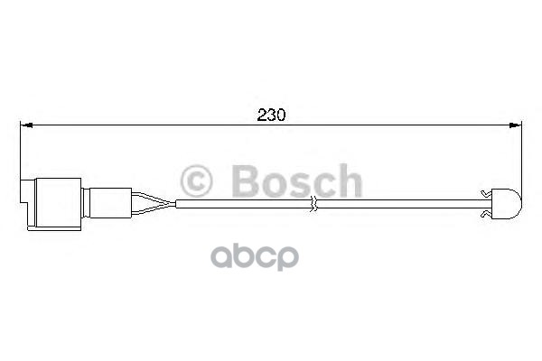 Датчик Износа Тормозных Колодок Bosch арт. 1987474910