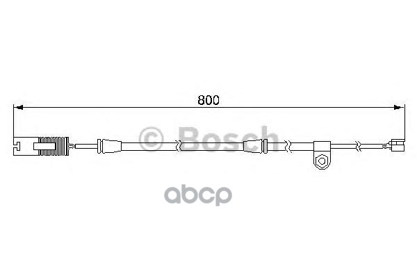 Датчик Износа Тормозных Колодок Bmw E53 X5 Bosch арт. 1987474945