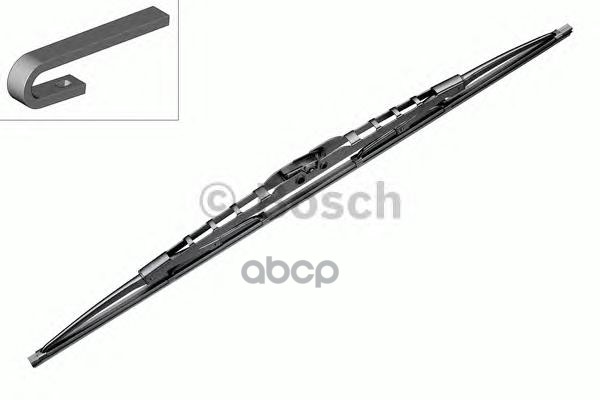 Щетка Стеклоочистителя Каркасная Twin Hcv 450Мм Крепление Side Pin, Hook Bosch арт. 3397018145