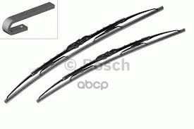 Щетки стеклоочистителя каркасные Twin 530/475мм крепление Hook Bosch арт. 3397118405
