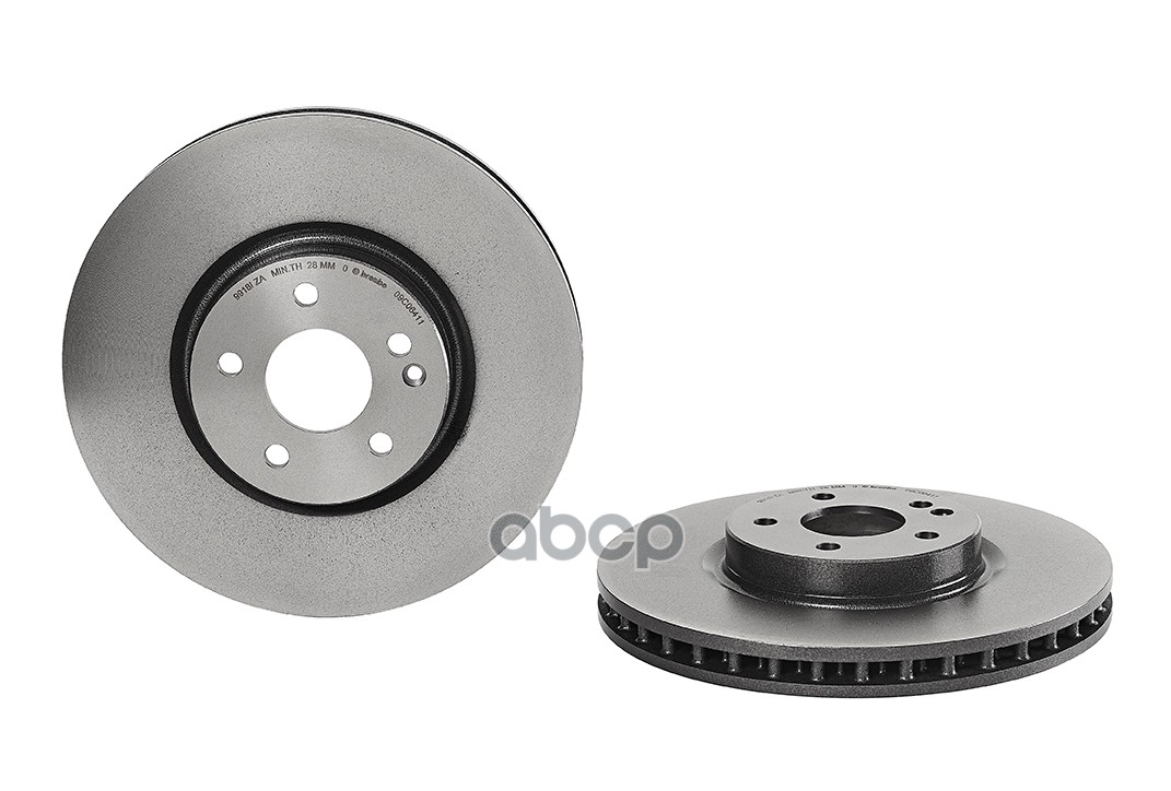 Диск тормозной MB V-CLASS (W447) 03/14  перед 09.C064.11 Brembo арт. 09.C064.11
