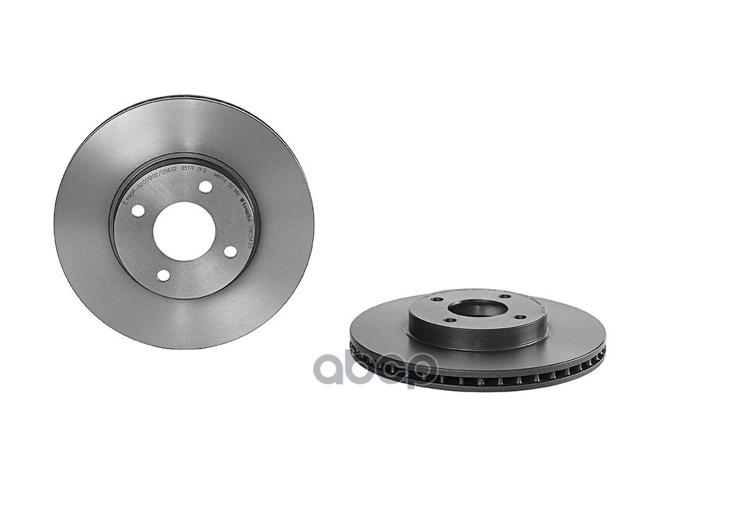 Диск тормозной передний NISSAN NOTE 13-/MICRA 10- D=260 мм. BREMBO 09.C543.11 Brembo арт. 09.C543.11