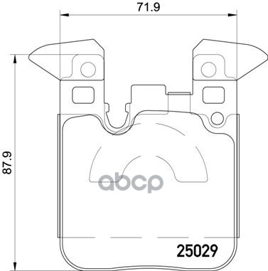 Колодки тормозные P06087 Brembo арт. P06087