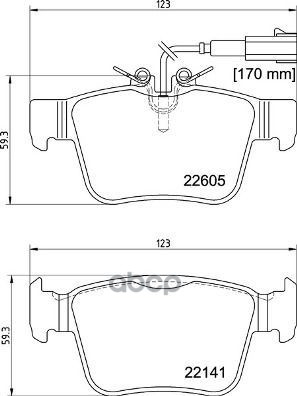Колодки тормознае дисковые P23180 Brembo арт. P23180