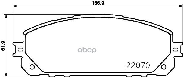 Колодки тормозные P37021 Brembo арт. P37021