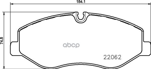 Колодки тормозные P50129 Brembo арт. P50129