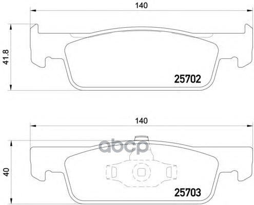 Колодки тормозные дисковые передн. RENAULT CLIO IV (BH_) 11/12-> / RENAULT CLIO IV Box 01/14-> / REN Brembo арт. p68059