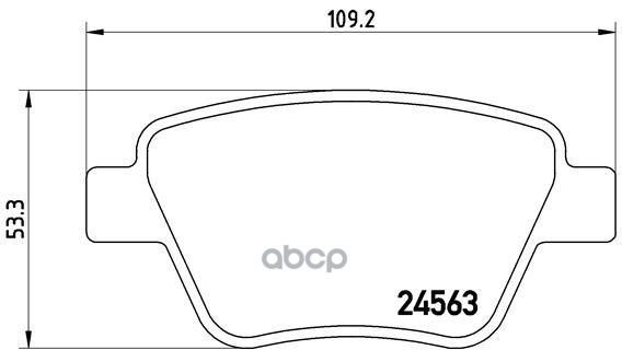 Колодки Тормозные Дисковые Задние Audi A1 (8X1, 8Xk) 05/10-10/18 / Audi A1 Sportback (8Xa, 8Xf) 09/11-10/18 / Audi A3 (8P1) 0...