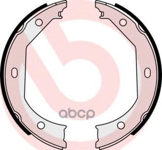 Колодки тормозные барабанные задн. BMW 1 (E81) 09/06-09/12 / BMW 1 (E87) 02/03-01/13 / BMW 1 Convert Brembo арт. s06509