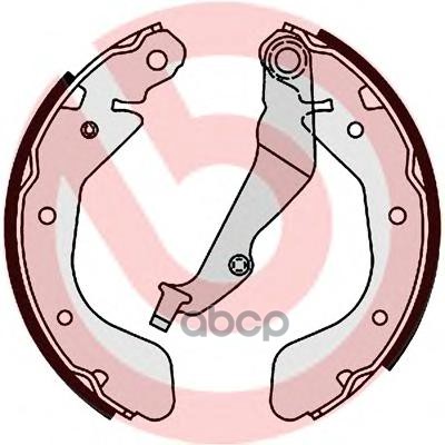 Колодки Тормозные Барабанные Задн. Chevrolet (Sgm) Aveo (T250) 07/05-05/10 / Chevrolet (Sgm) Aveo Ha Brembo арт. s10514