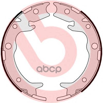 Колодки Тормозные Стояночного Тормоза Brembo арт. S28516