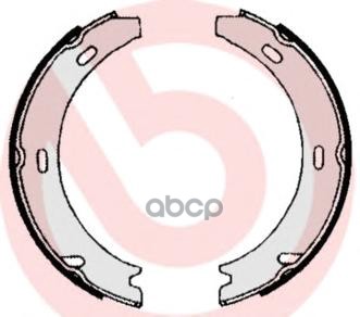 Колодки тормозные барабанные (Сзади) Mercedes-Benz C-Class 93-08 / E-Class 84-03 Brembo арт. S50502