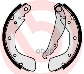 Колодки Тормозные Барабанные Задн. Chevrolet Corsa Pickup 08/94-12/10 / Chevrolet Corsa Saloon 03/94 Brembo арт. s59511