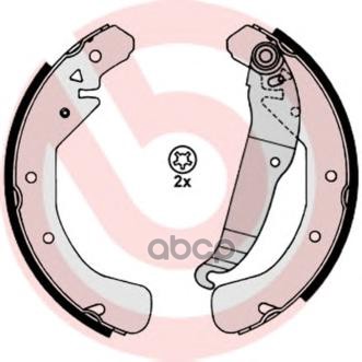 Колодки Тормозные Барабанные 230Мм Brembo арт. S59517