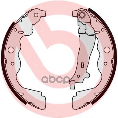 Колодки тормозные барабанные 230мм Brembo арт. S68546