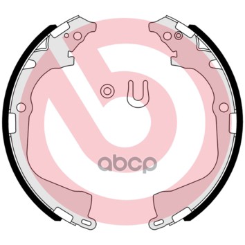 Колодки тормозные барабанные Volkswagen Amarok 10-20 Brembo арт. S85541