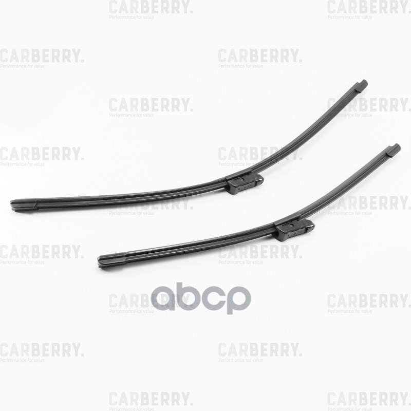 Щетки стеклоочистителя бескаркасные 600/480мм CARBERRY арт. 27CA105