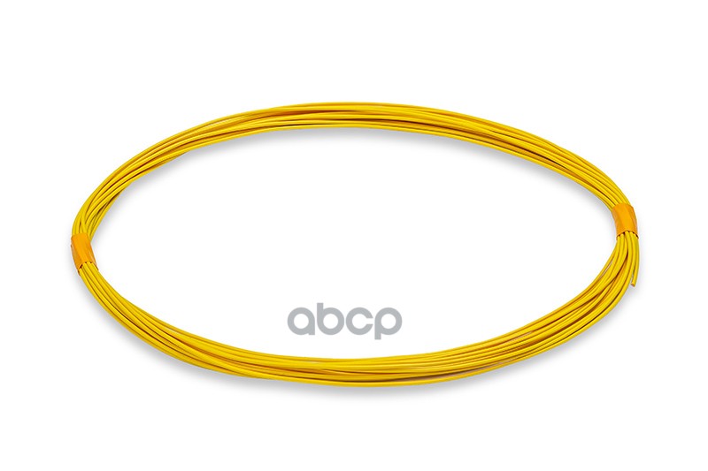 Провод ПВАМ 0,75 кв.мм цвет желтый, длина 10м. CARGEN арт. AX3516
